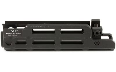 Midwest Industries Handguard, Fits HK MP5 and Clones, M-LOK Compatible, Mil-Spec Top Rail, Black MI-MP5M