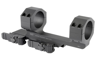 Midwest Industries QD Scope Mount, 30mm, with 1.5" Offset, Black Finish MI-QD30SM