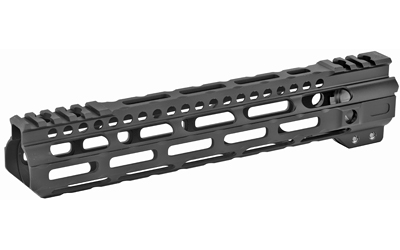 Midwest Industries Ultra Lightweight M-LOK Handguard, Fits AR-15 Rifles, 10.5" Free Float Handguard, Wrench and Titanium Hardware Included, 5-Slot Polymer M-LOK Rail included, Black MI-ULW10.5