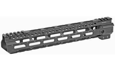 Midwest Industries Ultra Lightweight M-LOK Handguard, Fits AR-15 Rifles, 12.625" Free Float Handguard, Wrench and Titanium Hardware Included, 5-Slot Polymer M-LOK Rail included, Black MI-ULW12.625
