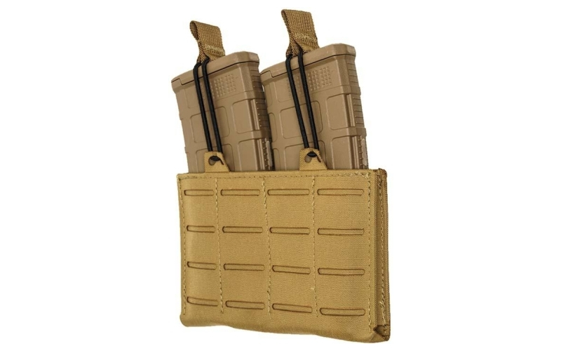 Rzr molle double rifle mag pouch coyote