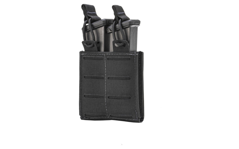 Rzr molle double pistol pouch black