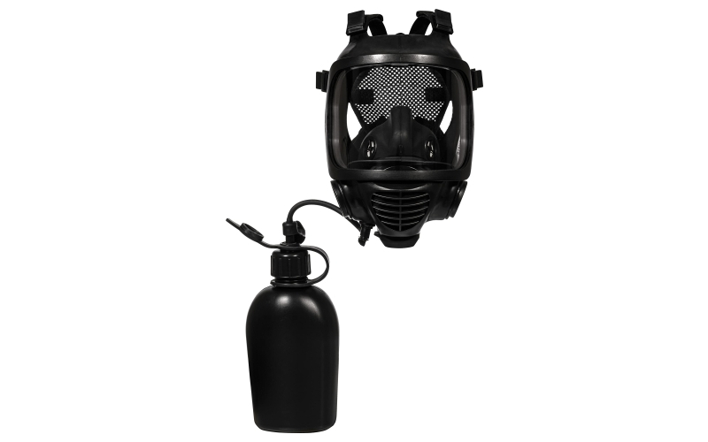 Mira Safety Cm-6m tact gas mask-full face respirator w/drink system