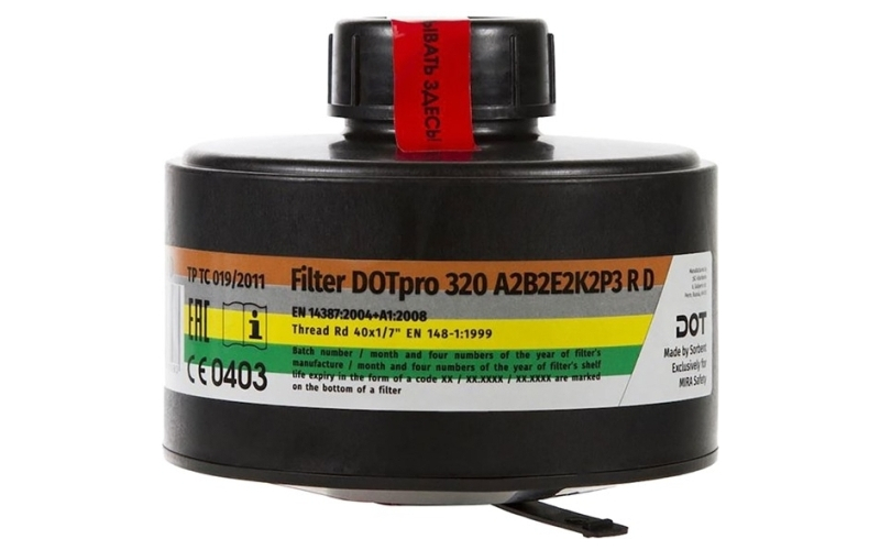 Mira Safety Dotpro 320 40mm gas mask filter