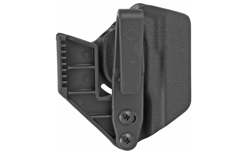 Mission First Tactical Minimalist, Inside Waistband Holster, Ambidextrous, Fits Kimber Micro 9, Black Kydex, Includes 1.5" Belt Attachment H2KM9AIWBM