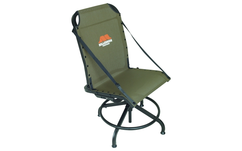 Millennium shooting chair for tower stand hunters