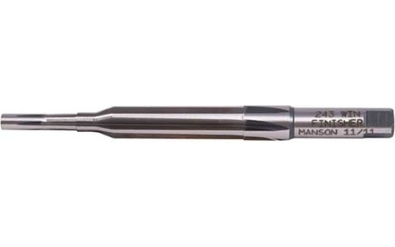 Manson Precision Rimless rifle cartridge, .243 winchester finisher