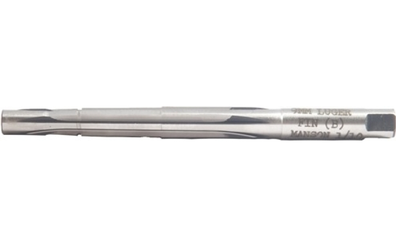 Manson Precision Rimless pistol cartridge, 9mm luger finisher
