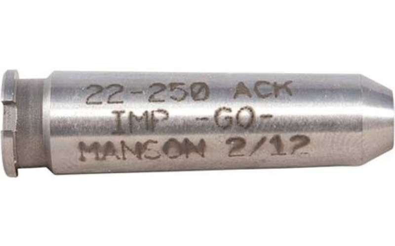 Manson Precision 22-250 ackley improved go gauge