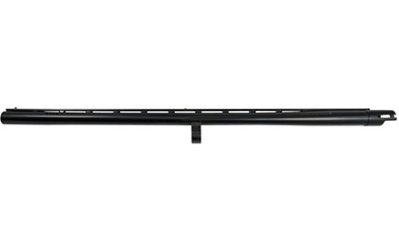 Mossberg Matte blue, vent rib, ported, bead, 12 gauge 28'' accu-mag