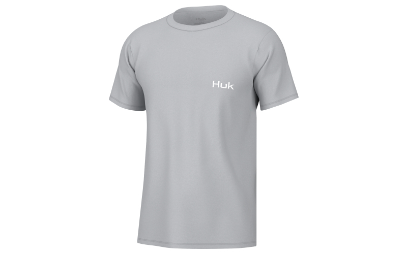 Huk kc fly flag tee harbor mist ss l