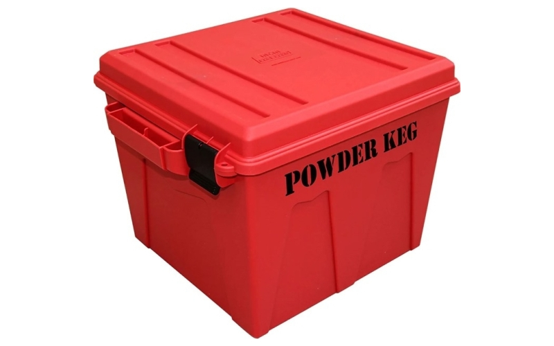 Mtm Pk-12 powder keg 19''x15.7''x13.4'' container polypropylene red