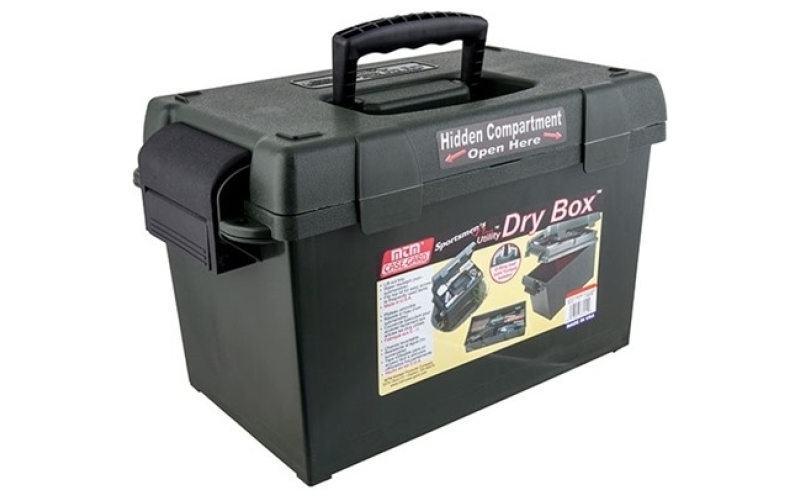 Mtm Case-Gard Sportsmen's plus utility dry box  small sized forest green