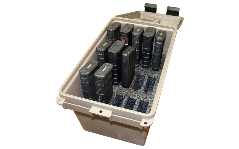 Mtm Case-Gard Tactical mag can ar15 (30 rd) 223/5.56 cal 15-mag polymer ta