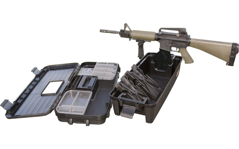 Mtm Case-Gard Ar-15/m16 rifle tactical range box 24.6'' black