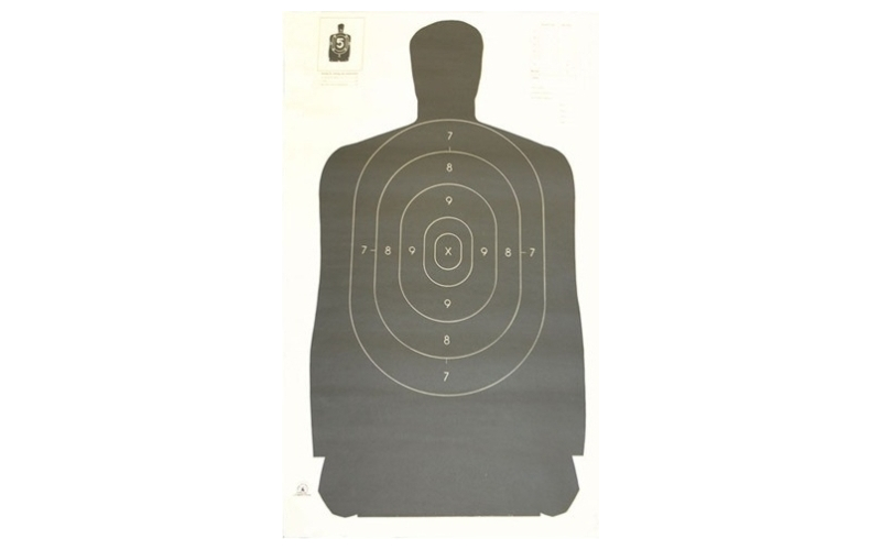 National Target B-27 targets, black, per 100