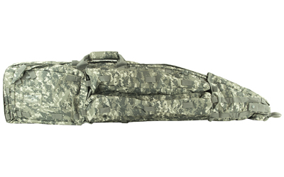 NcSTAR Drag Bag, 45" Rifle Case, Nylon, Gray Digital, Includes Backpack Shoulder Straps CVDB2912D