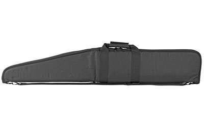 NcSTAR 2958 Series Shotgun Case, Black, Nylon, 48" Length, Metal Lockable Zipper Pulls, Includes Adjustable 2" Shoulder Strap with Shoulder Pad CVSHB2958-48