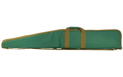 NcSTAR 2958 Series Shotgun Case, Green, Nylon, 54" Length, Metal Lockable Zipper Pulls, Includes Adjustable 2" Shoulder Strap with Shoulder Pad CVSHG2958-54