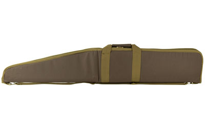 NcSTAR 2958 Series Shotgun Case, Brown, Nylon, 48" Length, Metal Lockable Zipper Pulls, Includes Adjustable 2" Shoulder Strap with Shoulder Pad CVSHW2958-48
