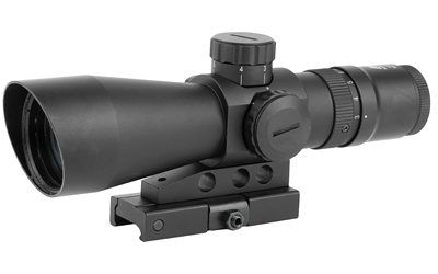 NcSTAR 3-9X42 Mark III Tactical Gen II, 3-9X Magnification, 42mm Objective Lens, Mil Dot Reticle, Black STM3942GV2