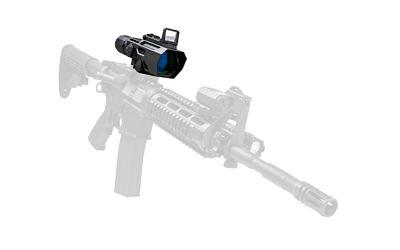 NcSTAR Advance Dual Optic, 3-9 Magnification, 42MM Objective, P4 Sniper Illuminated Red/Blue Reticle, Matte Finish, Black, Includes Picatinny Mount and Piggy Back Mounted Flip Up Red Dot VADOBP3942G