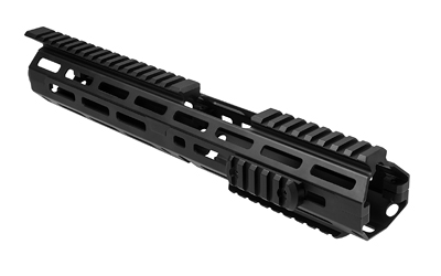 NcSTAR MLOK Extended Handguard, Fits AR-15 with Carbine Length Gas System and Fixed Front Sight Base, Drop In, Anodized Finish, Black VMARMLCE