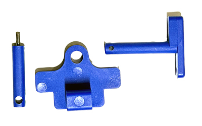 NcSTAR AR15 Bolt Catch Lever Tool, Includes Polymer Drift Punch Guide Jig and Steel Punch, Black and Blue VTARBLCATCH