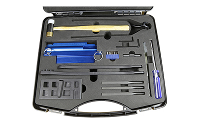 NcSTAR Ultimate Tool Kit, For AR15, Includes Upper Receiver Block, AR15 Barrel Wrench, AR Lower Receiver Wrench, Front Sight Adjustment Tool, Handguard Removal Tool, Magazine Well Receiver Vice Block, (3) Steel Punches, Mallet, Hex Driver, and Nylon Brush VTARUTK