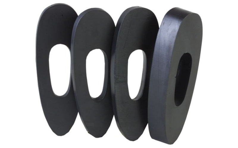 Necg 1/4'' spacer black rubber