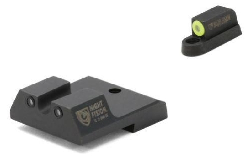 Perfect dot ns setw/yellow front + u blk rear for cz-usa p-10 c