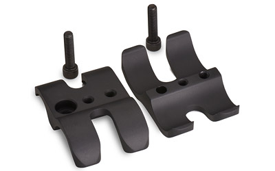 Nordic Components Shotgun Barrel Clamp, Designed for 12 Gauge MXT Extensions, Compatible with Most 12 Gauge Shotguns, Features 10-32 Threaded Hole on Each Side for Mounting Accessories and Rails, Not Compatible with Remington 887 (Requires NCBCL-12-887), Compatible with Mossberg Shotguns and Benelli Nova/SuperNova BCL-12-MB