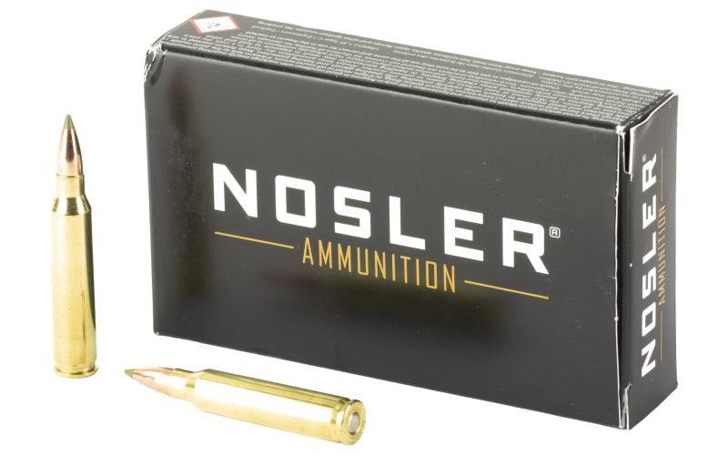 Nosler E-Tip, 223 Remington, 55 Grain, Expansion Tip, 20 Round Box 40150