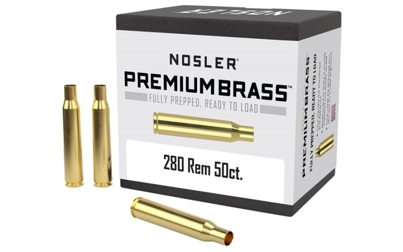 NOSLER 280 remington brass 50/box