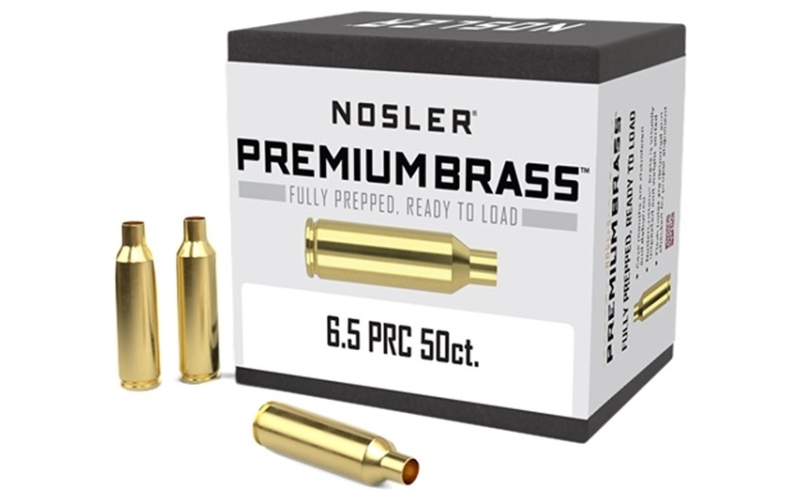 NOSLER 6.5 prc brass case 50/box