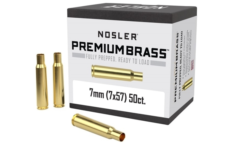 NOSLER 7x57mm mauser brass 50/box