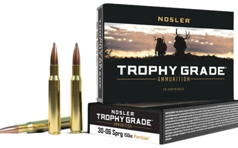 NOSLER 30-06 springfield 150gr partition spitzer 20/box