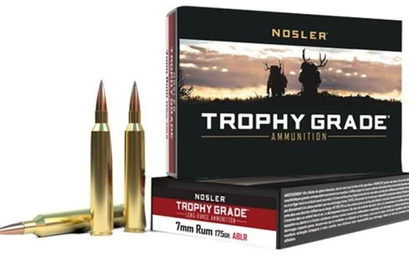 NOSLER 7mm rum 175gr accubond long range spitzer 20/box