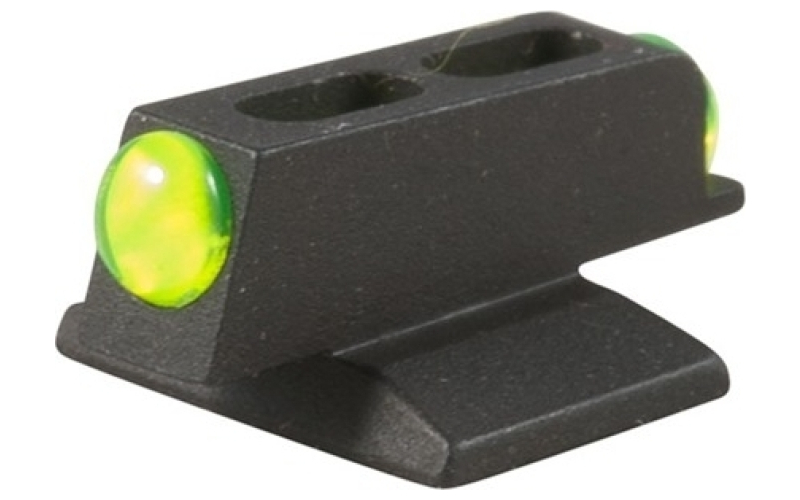 Novak Mega dot fiber optic front sight green