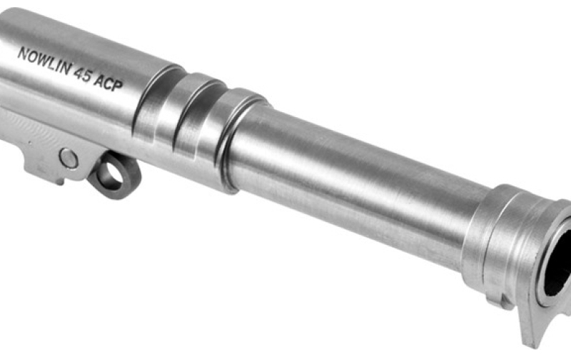 Nowlin 45acp stainless 1911 pre-fit match grade barrel 4.25'' ramp