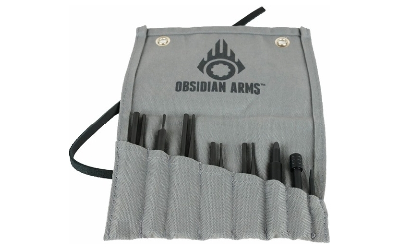 Obsidian Arms Ar-15 complete armorer's 12 piece punch set