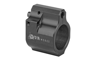 Odin Works Adjustable Low Profile Gas Block, .750 Diameter, Black, Not For Pistol Length Gas Systems GB-ADJ