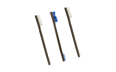Otis Technology AP Brushes, 3 Piece Set, (2) Nylon and (1) Blue Nylon Brush FG-316-NB-3
