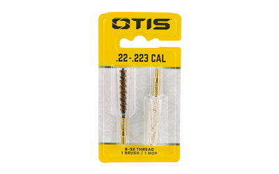 Otis Technology Brush and Mop Combo Pack, For .22-.223 Caliber, Includes 1 Brush and 1 Mop FG-322-MB
