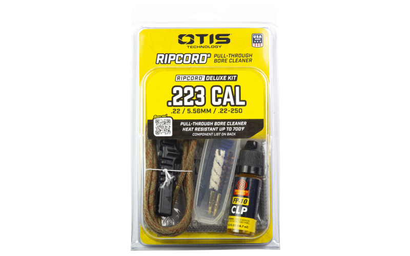 Otis Technology Ripcord Deluxe, Cleaning Kit, For .223 Cal/5.56mm FG-RCD-325