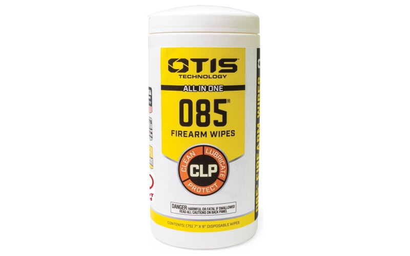 Otis Technology 085 CLP Wipes, 75 Count, Pop Up Canister IP-75C-085