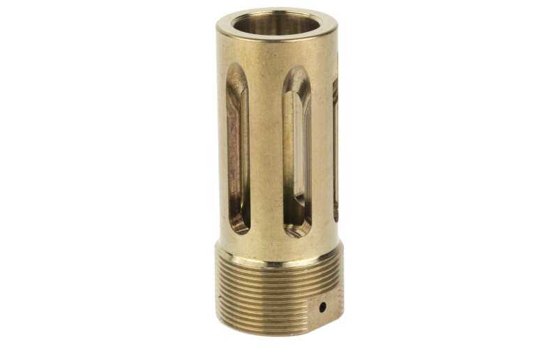 Otter Creek Labs OPS/AE Flash Hider, For Use with Ops Inc 12 Model, AEM5 and OCM5 Suppressors, Raw Heat Treat Finish, Gold OCL-602