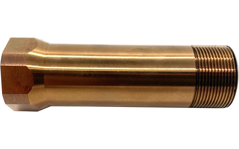 Otter Creek Labs OPS/AE Over The Barrel Adapter, 1/2X28", For Use with Ops Inc 12 Model, AEM5 and OCM5 Suppressors, Raw Heat Treat Finish, Gold OCL-901
