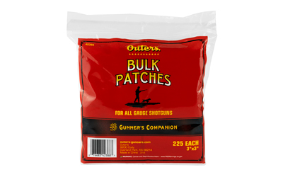 Outers Cleaning Patches, Bulk-Pack Shotgun Patches, 225 Count 42388