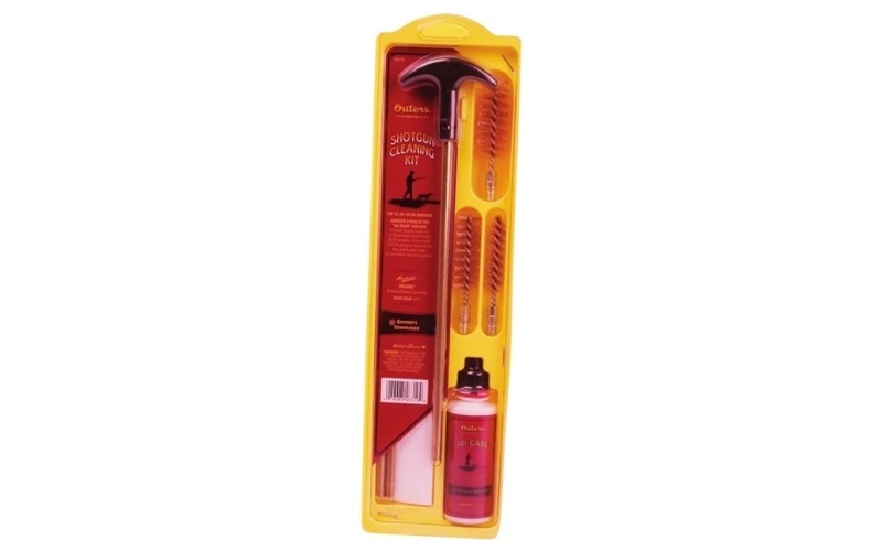 Outers Shotgun cleaning kit with brass cleaning rod universal